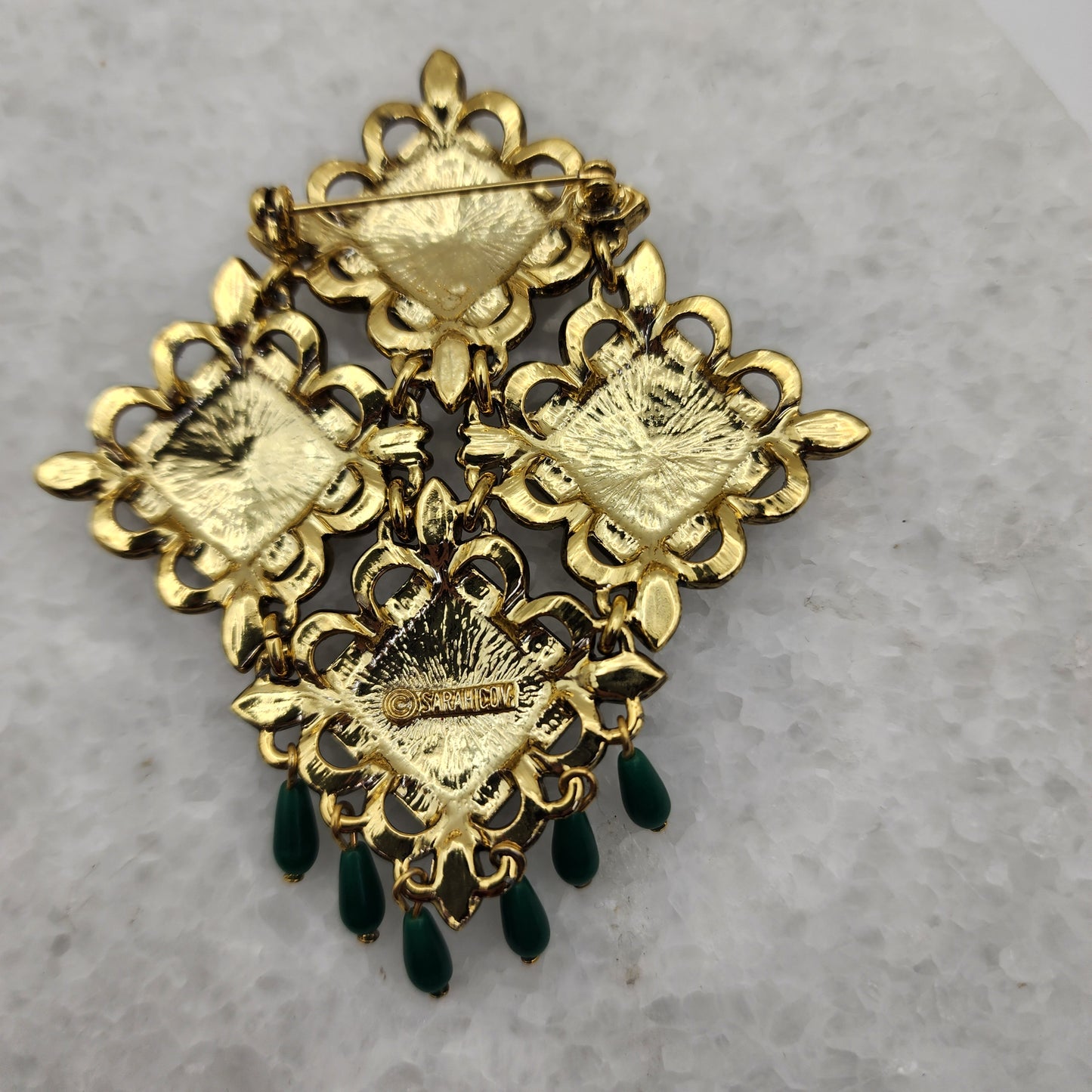 Vintage Sarah Coventry Temple Lights Brooch