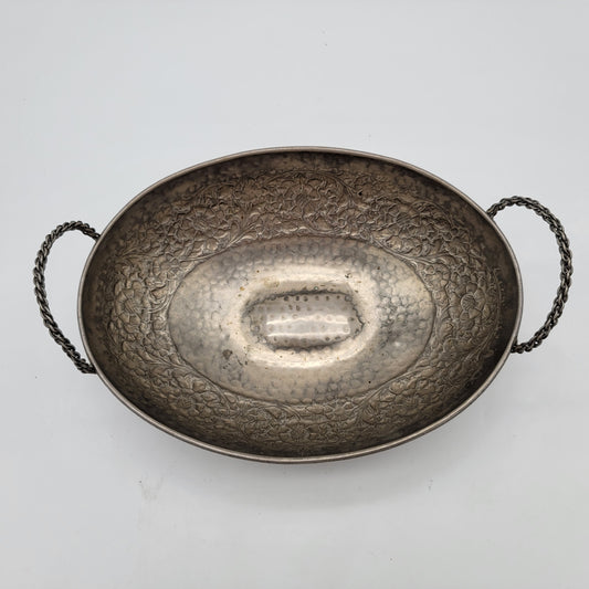 EPNS Serving Bowl with Braided Handles