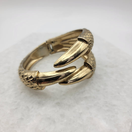 Dragon Claw Hinged Clamper Bracelet