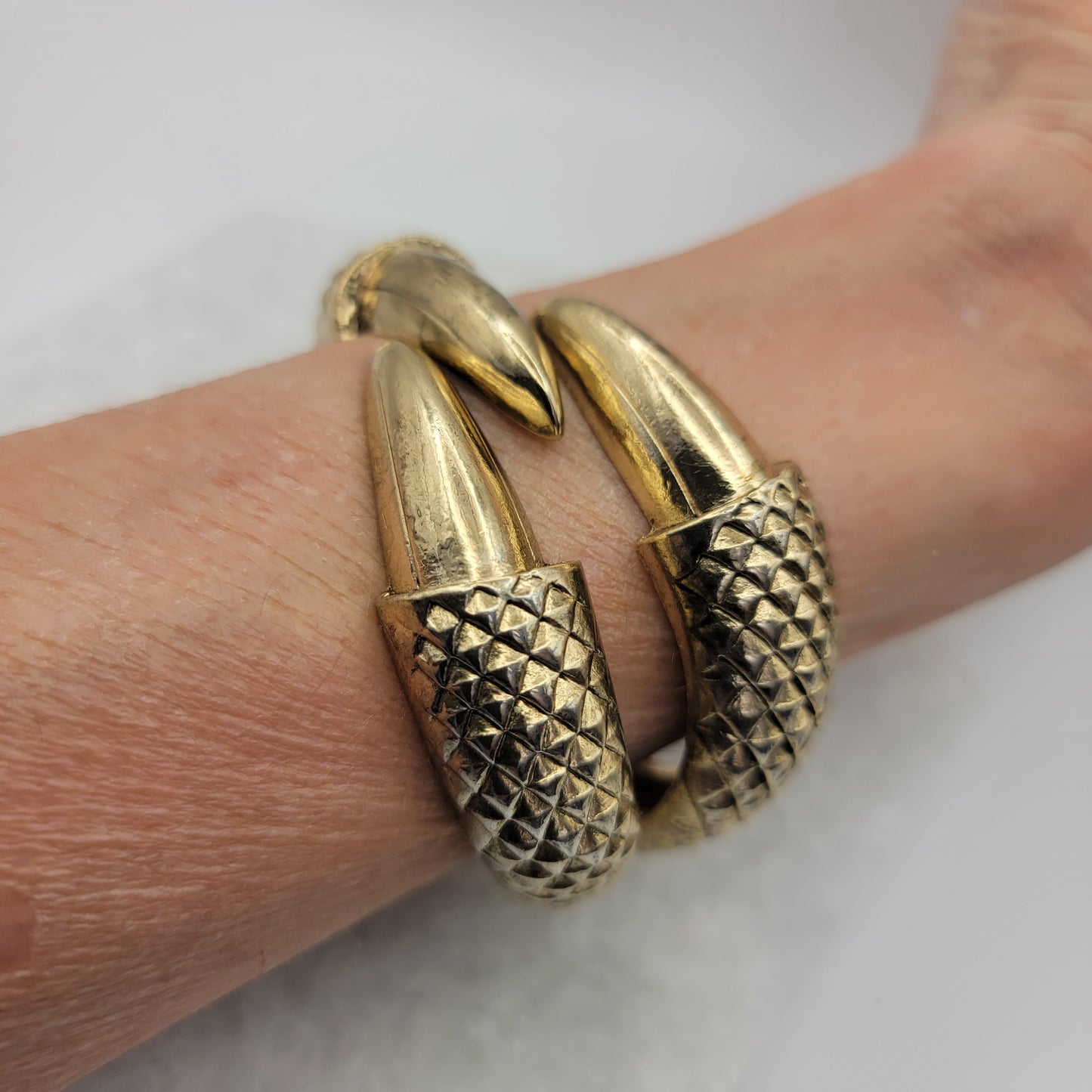 Dragon Claw Hinged Clamper Bracelet