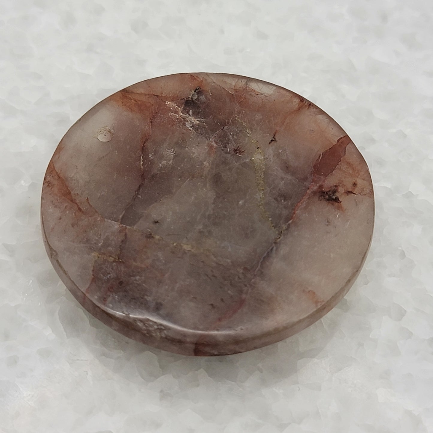 Red Hematoid or Fire  Quartz Pendant