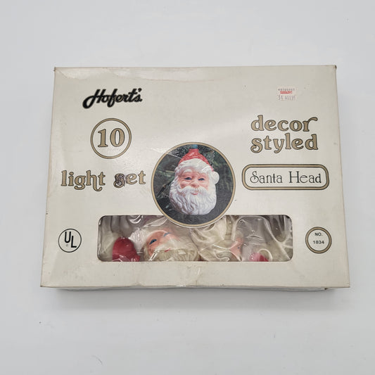 Vintage Hofert's Santa Light Covers Only