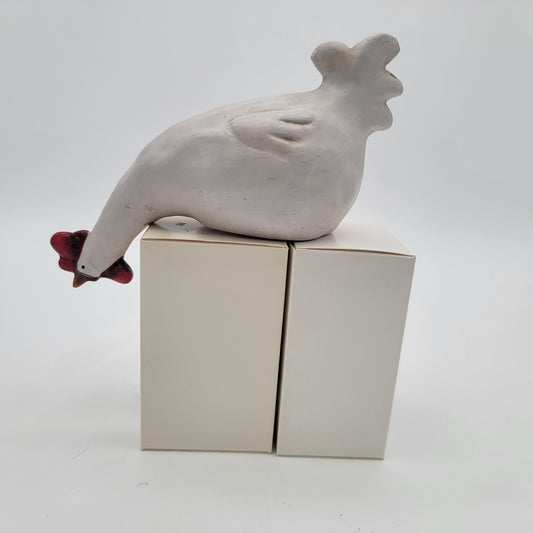 Les Poules De by Catheine Hunter Chicken Shelf Sitter