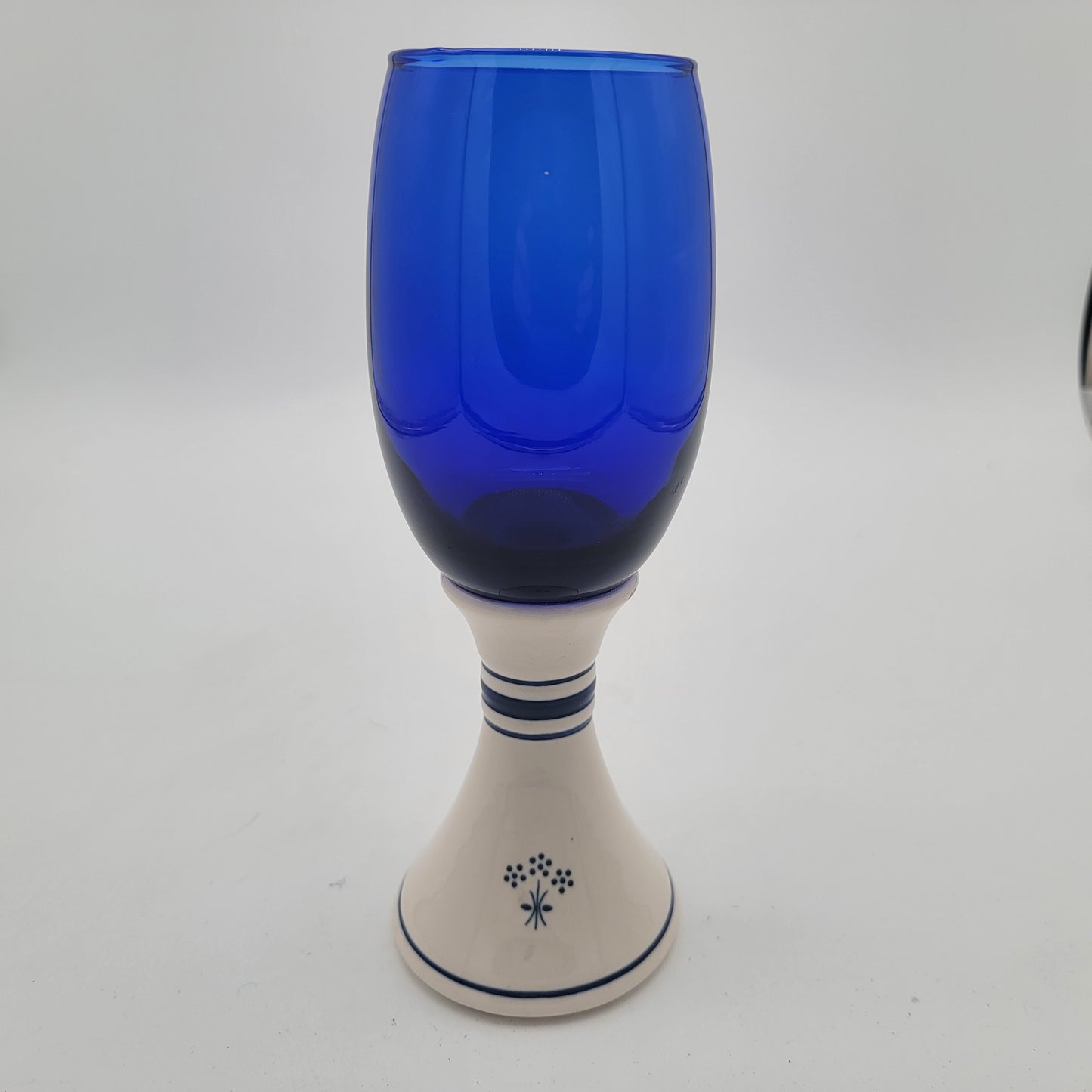 Pfaltzgraff Cobalt Blue Wine Glass