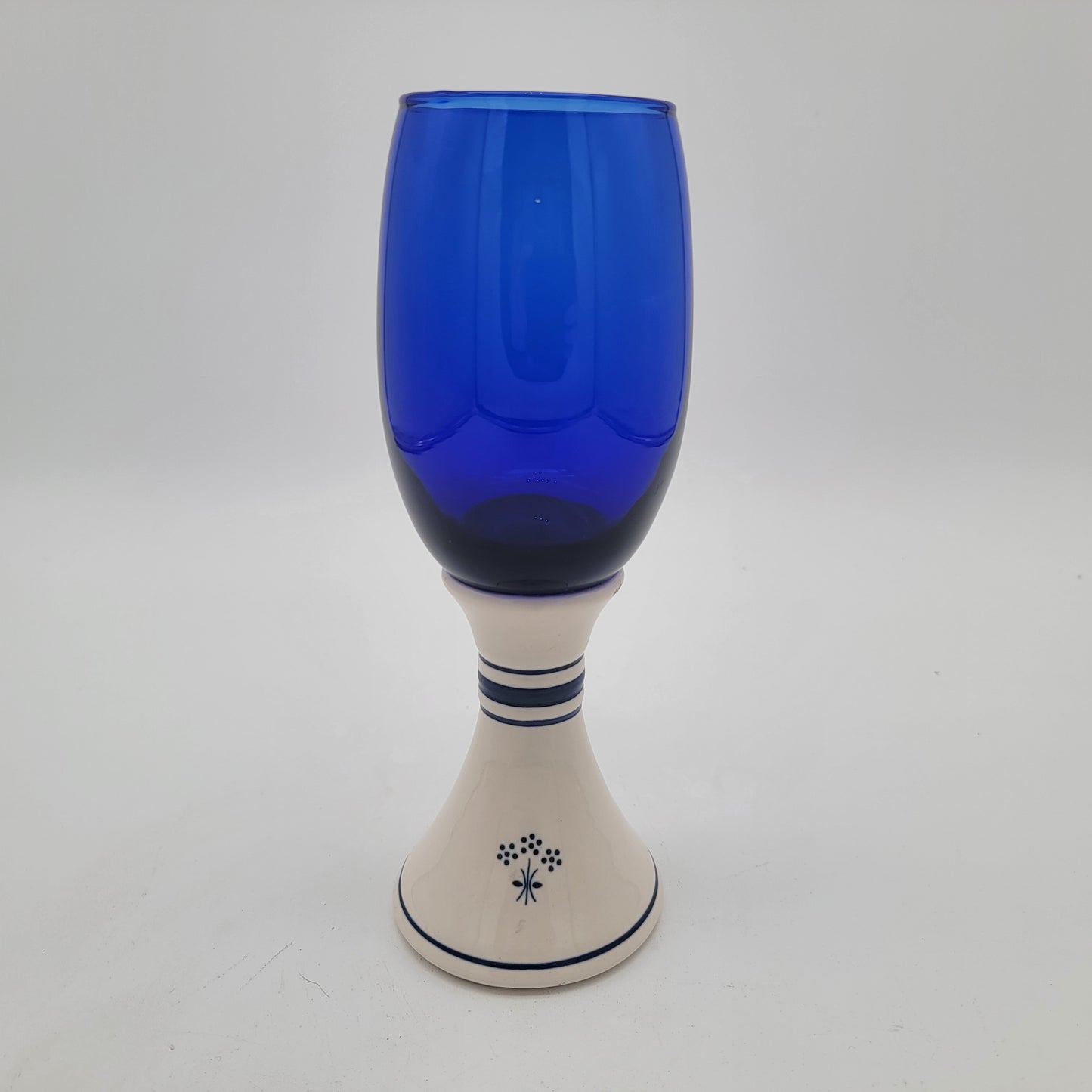 Pfaltzgraff Cobalt Blue Wine Glass