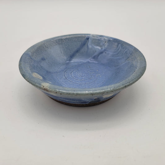 Vintage Blue Pottery Bowl