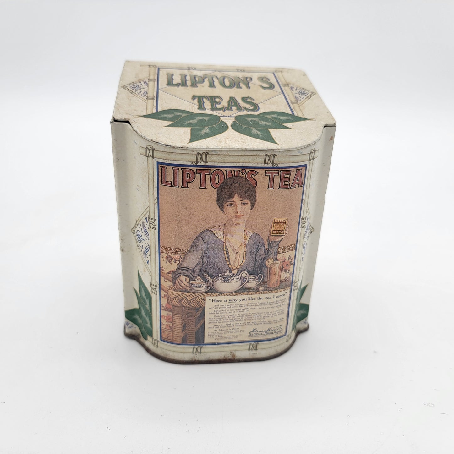 Vintage Lipton Tea Canister