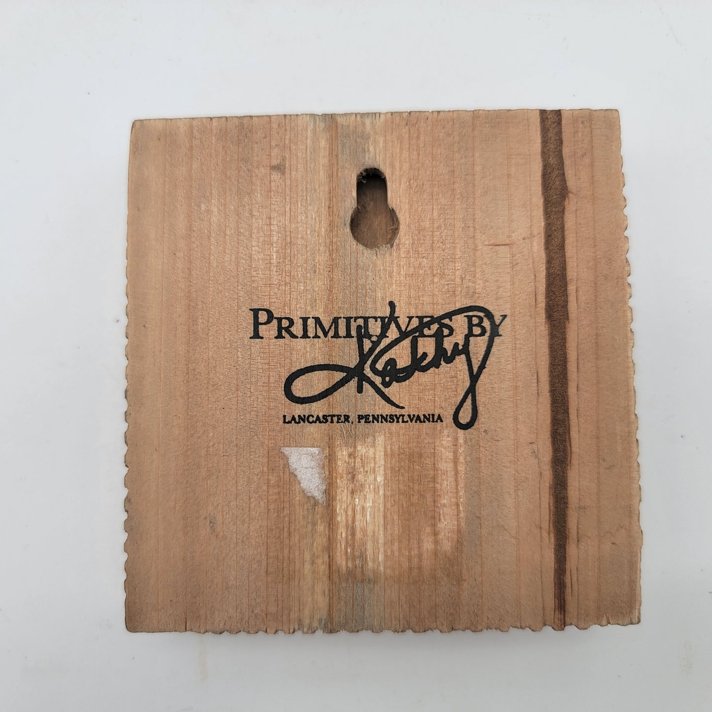 Primitives by Kathy Yorkie Dog Plaque