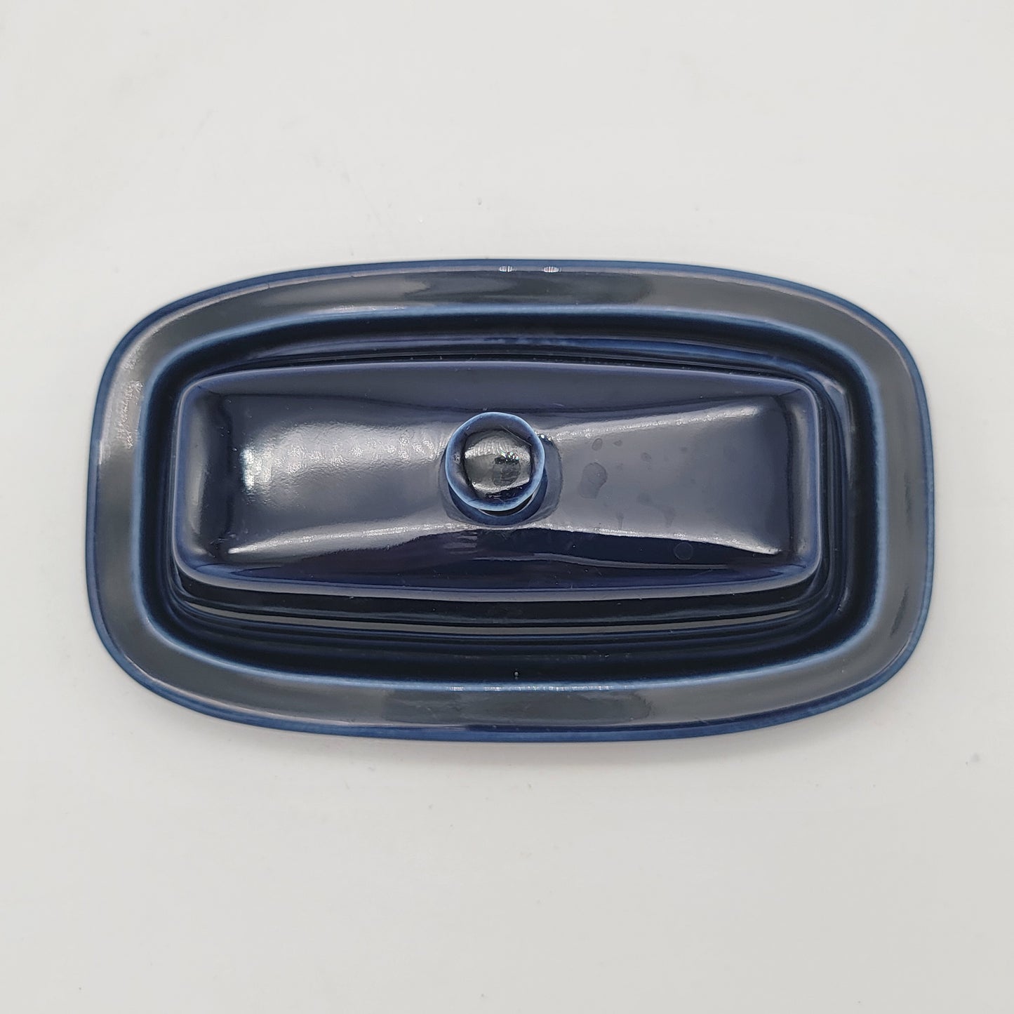 Cobalt Blue Fiesta Ware Butter Dish