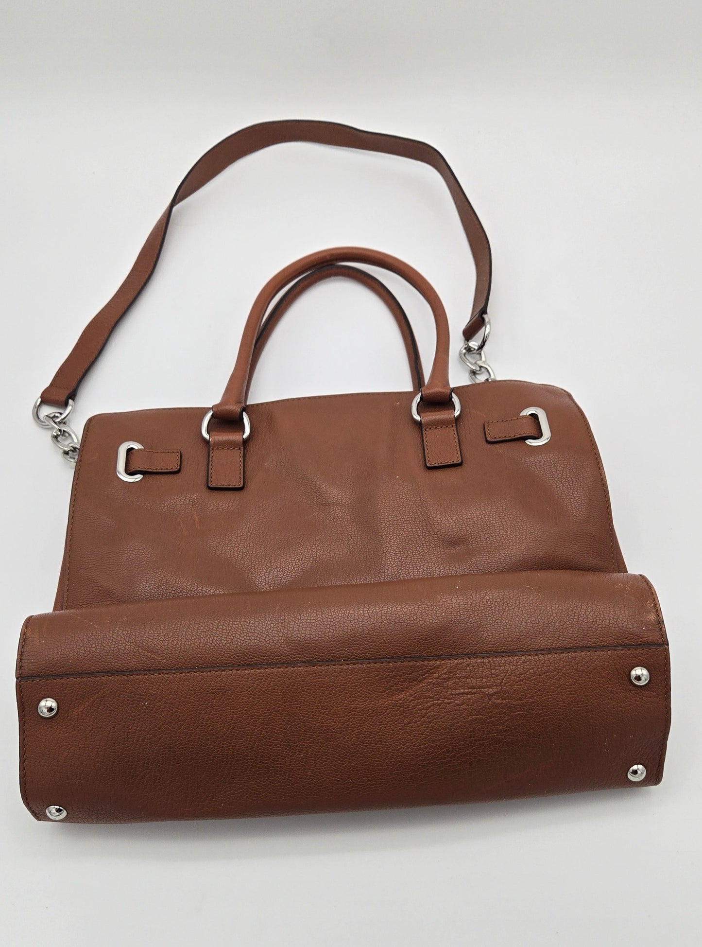 Michael Kors Hamilton Leather Handbag Tote