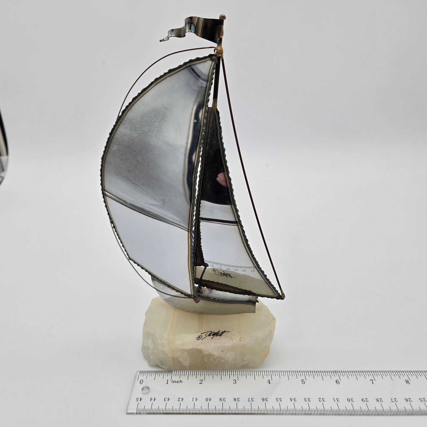 Demott Sailboat Sculpture