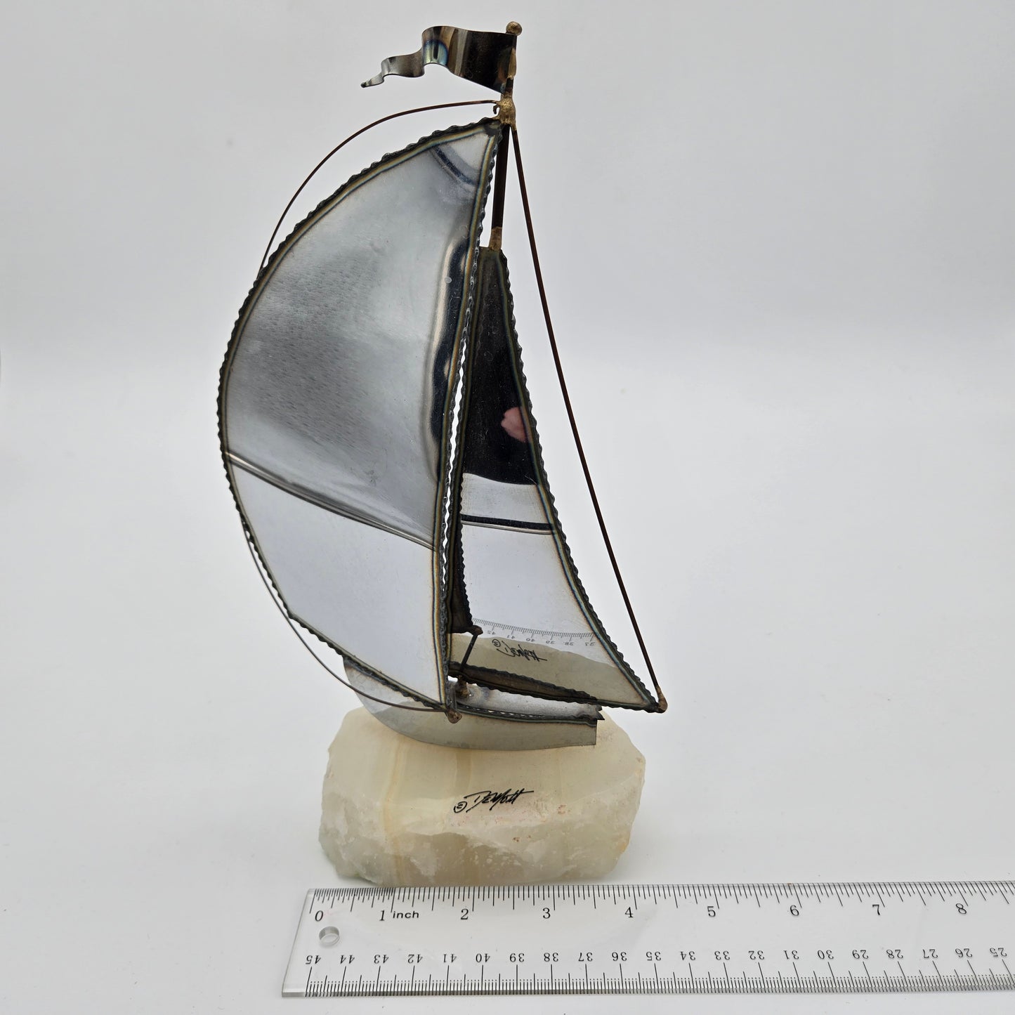 Demott Sailboat Sculpture