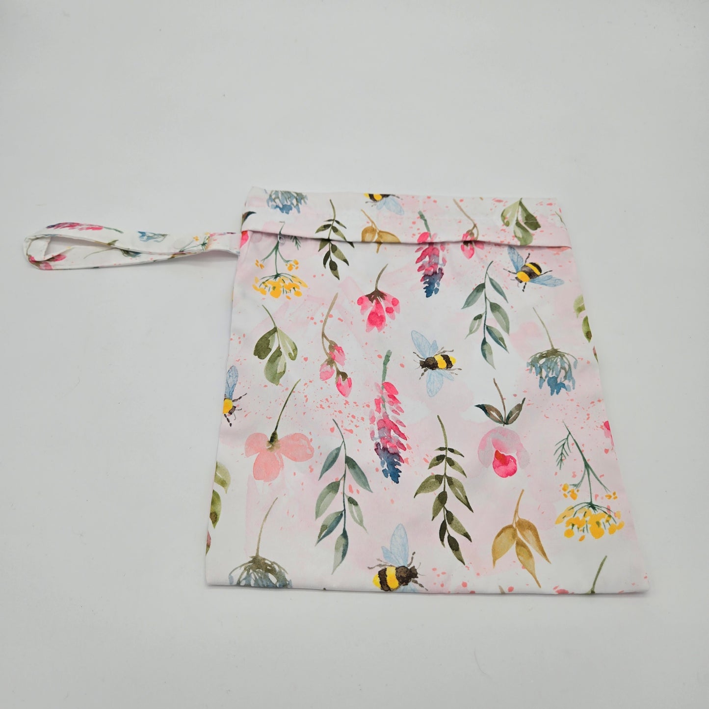 Bees and Blossoms Makeup Bag