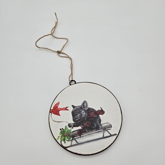 Raz French Bulldog Ornament #2