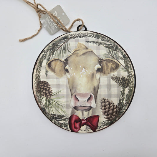 Raz Cow Ornament Jersey #2