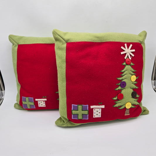 Pair of Christmas Pillows