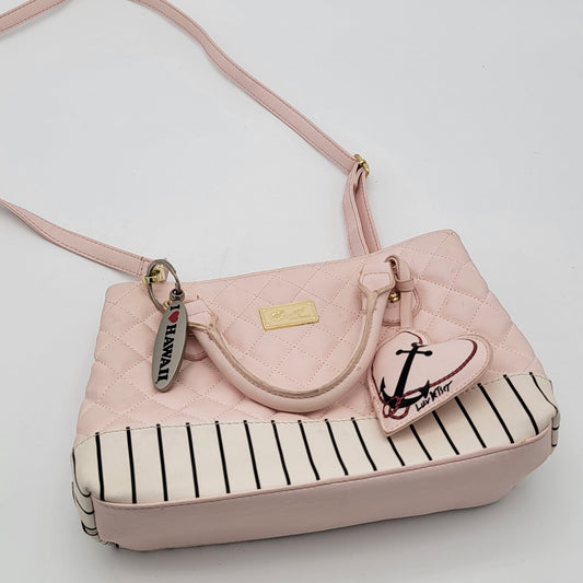 Betsey Johnson Pink Summer Sailor Purse