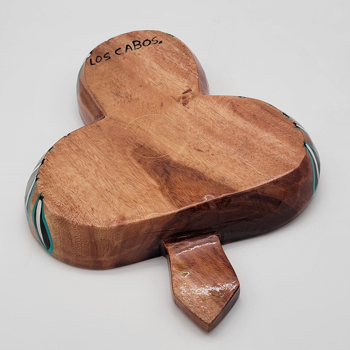 Lacquer Wood Sectioned Sea Turtle Dish