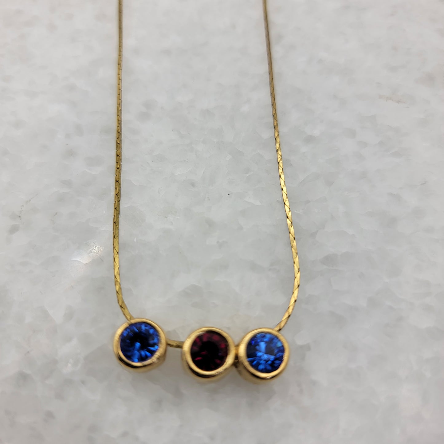 Birthstone Gemstone Necklace