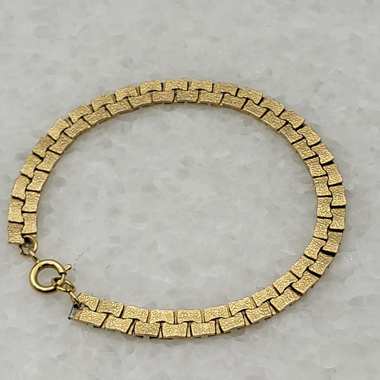 Goldtone Nugget Bracelet