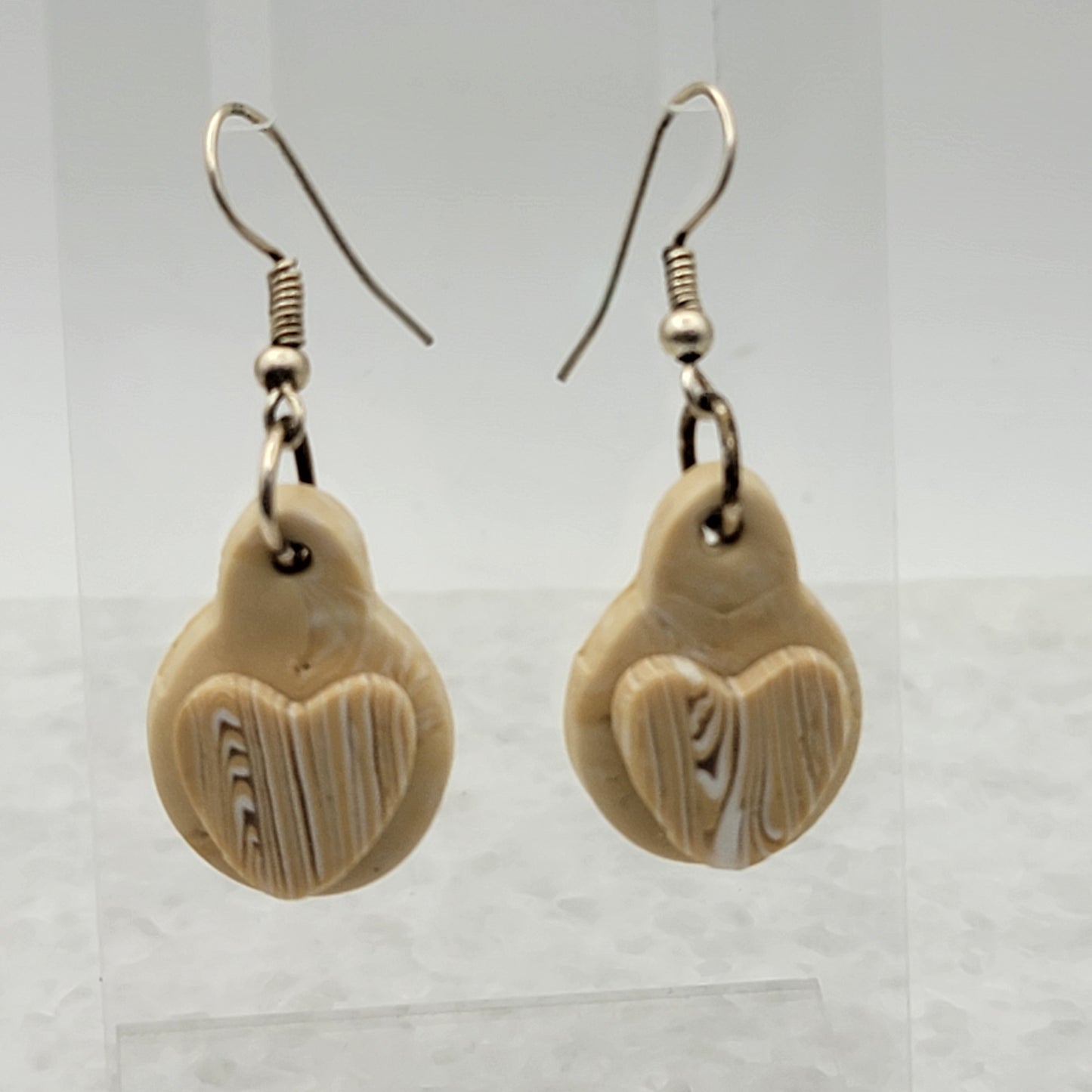 Layered Heart Earrings