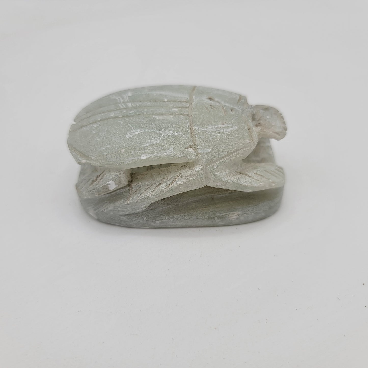 Carved Soapstone Egyptian Scarab Beetle