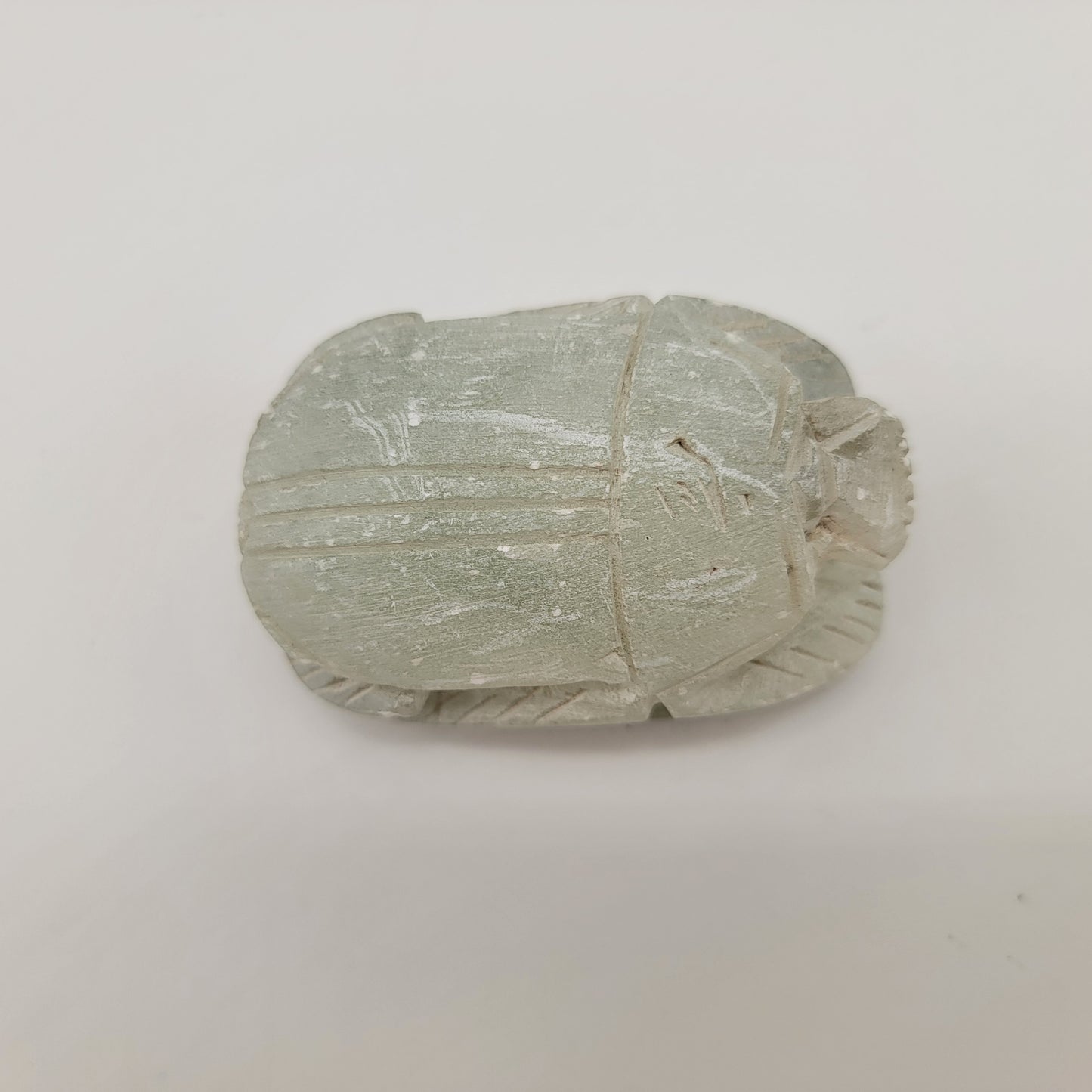 Carved Soapstone Egyptian Scarab Beetle