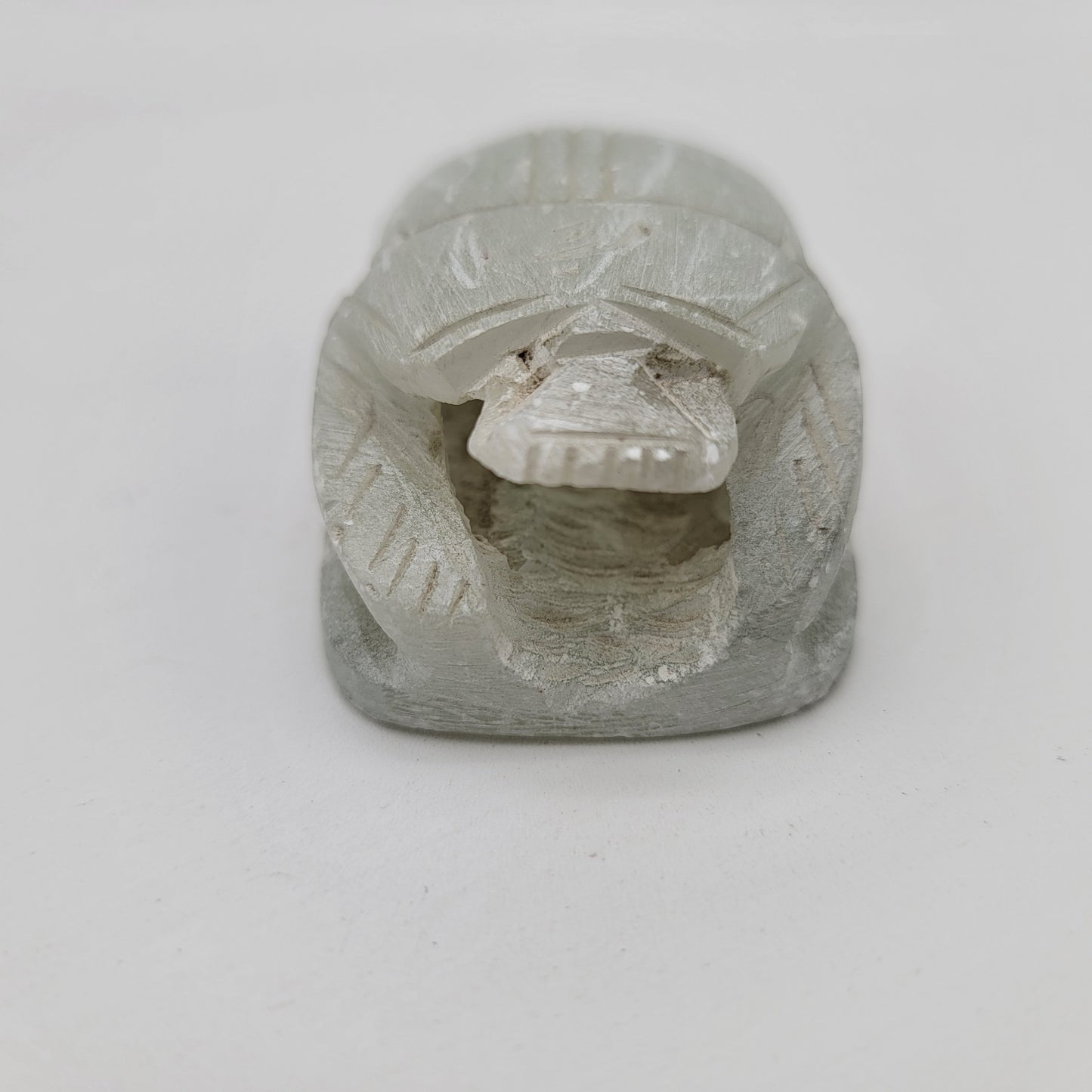 Carved Soapstone Egyptian Scarab Beetle