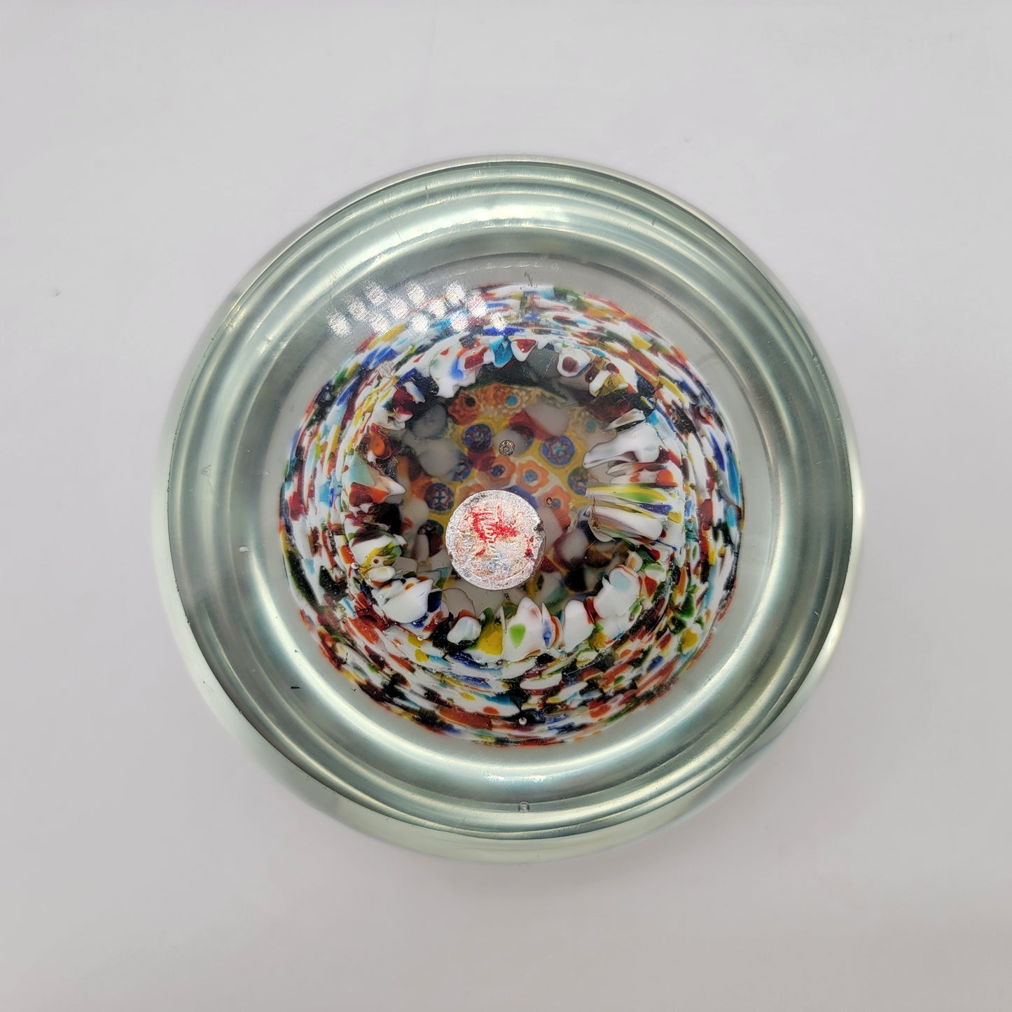 Murano Millefiore Glass Paperweight