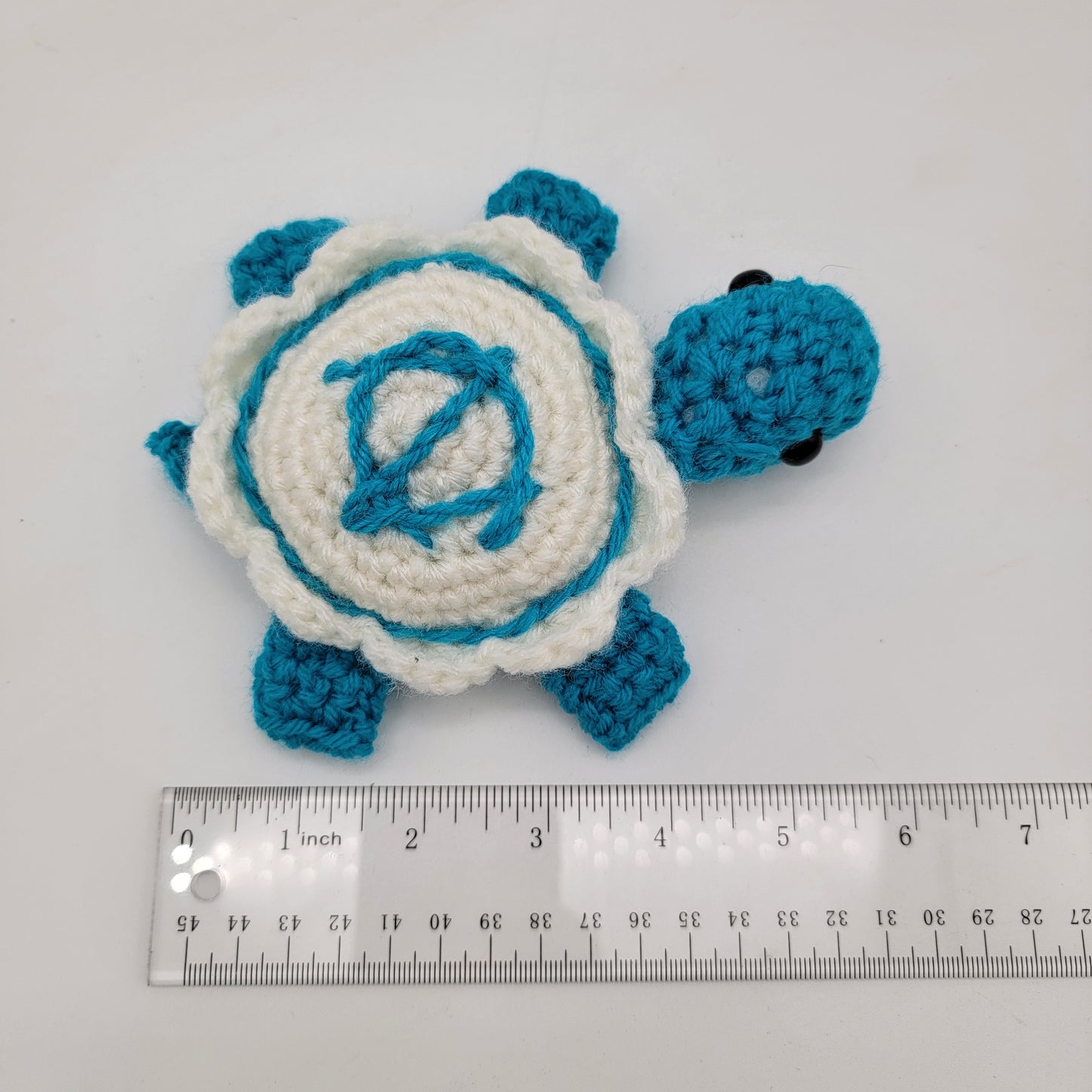 Hand Crocheted Turtle NC Tar Heels