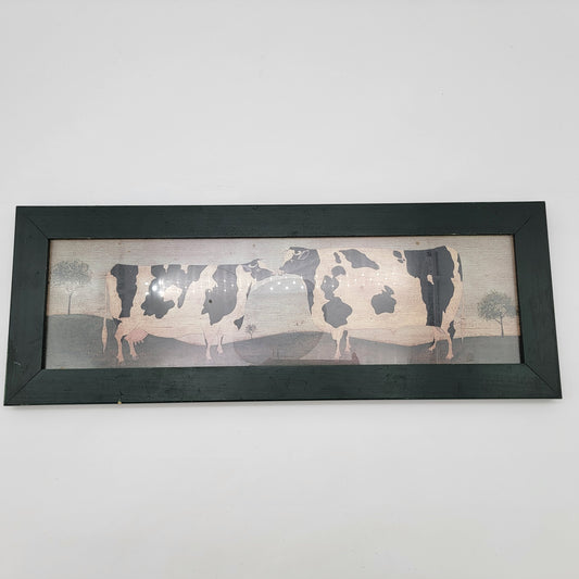 Warren Kimble Cows Framed Art Print