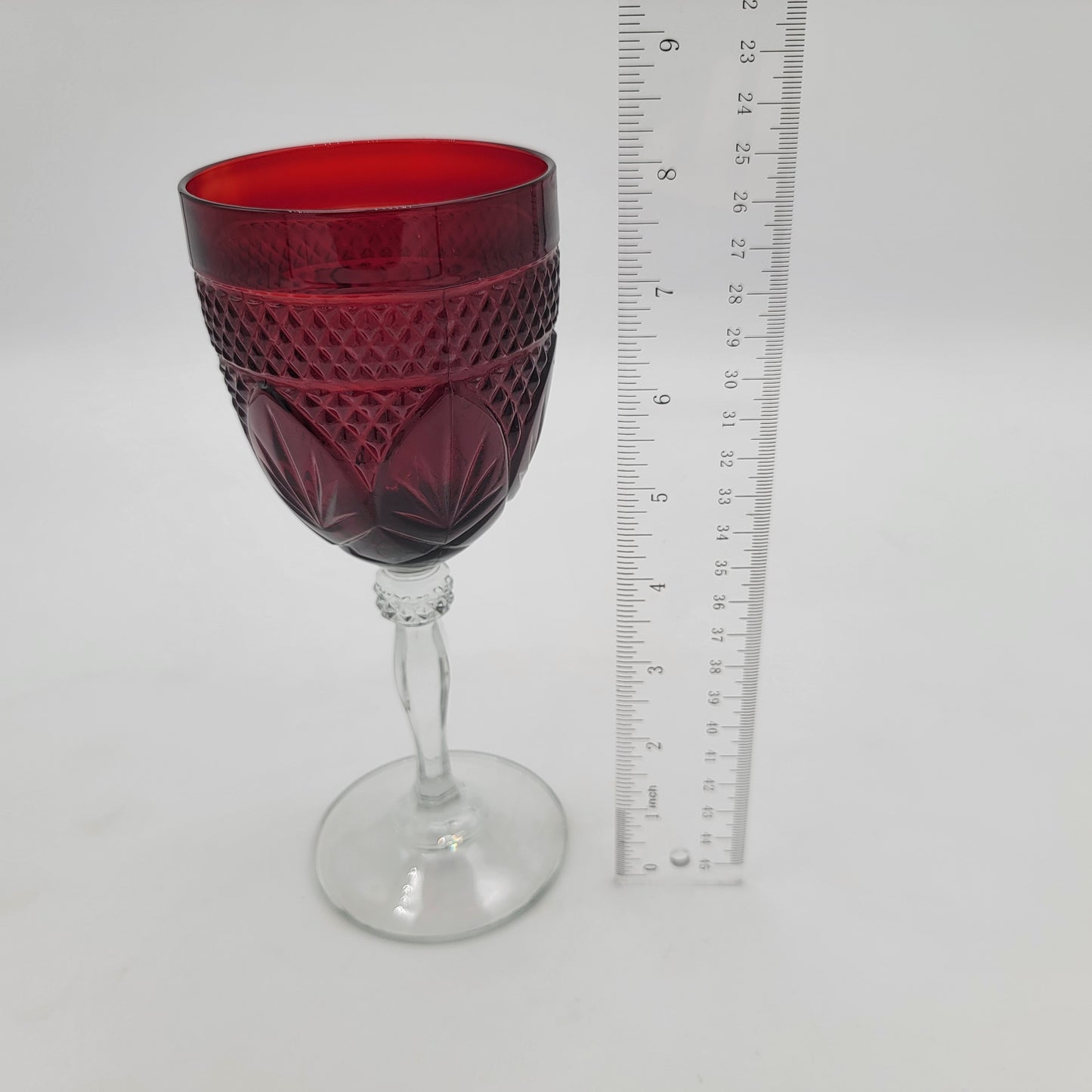 Cristal D'Arques Ruby Red Wine Glasses