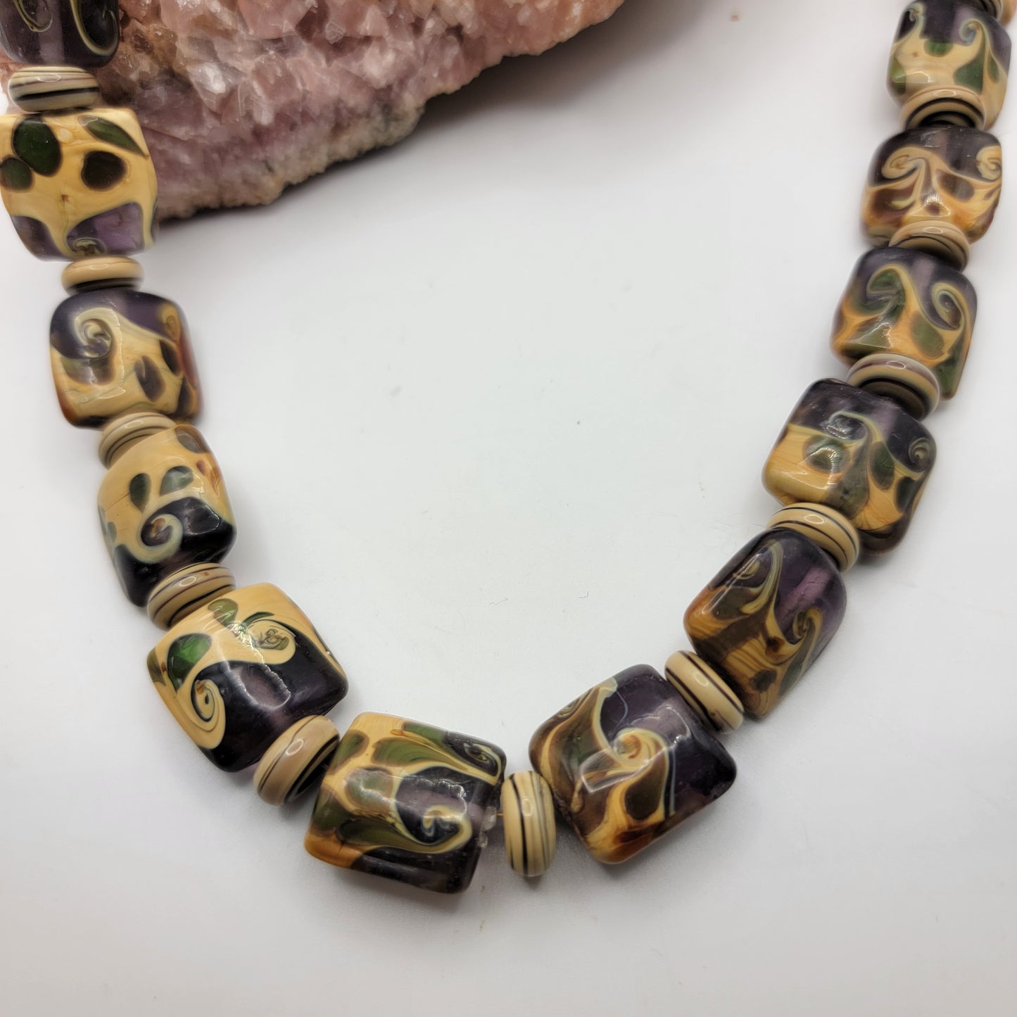 Venetian Glass Beaded Necklace