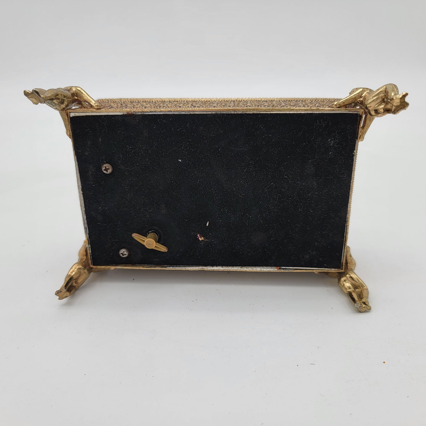 Gold Ormolu Jewelry Casket Music Box