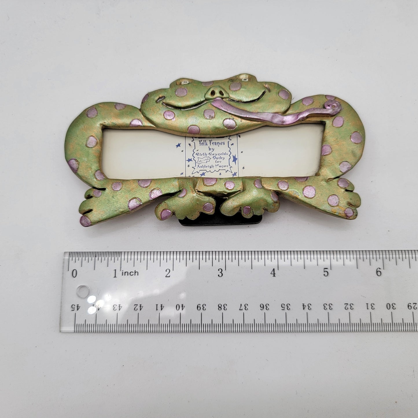 Ruth Reynolds Derby Frog Frame