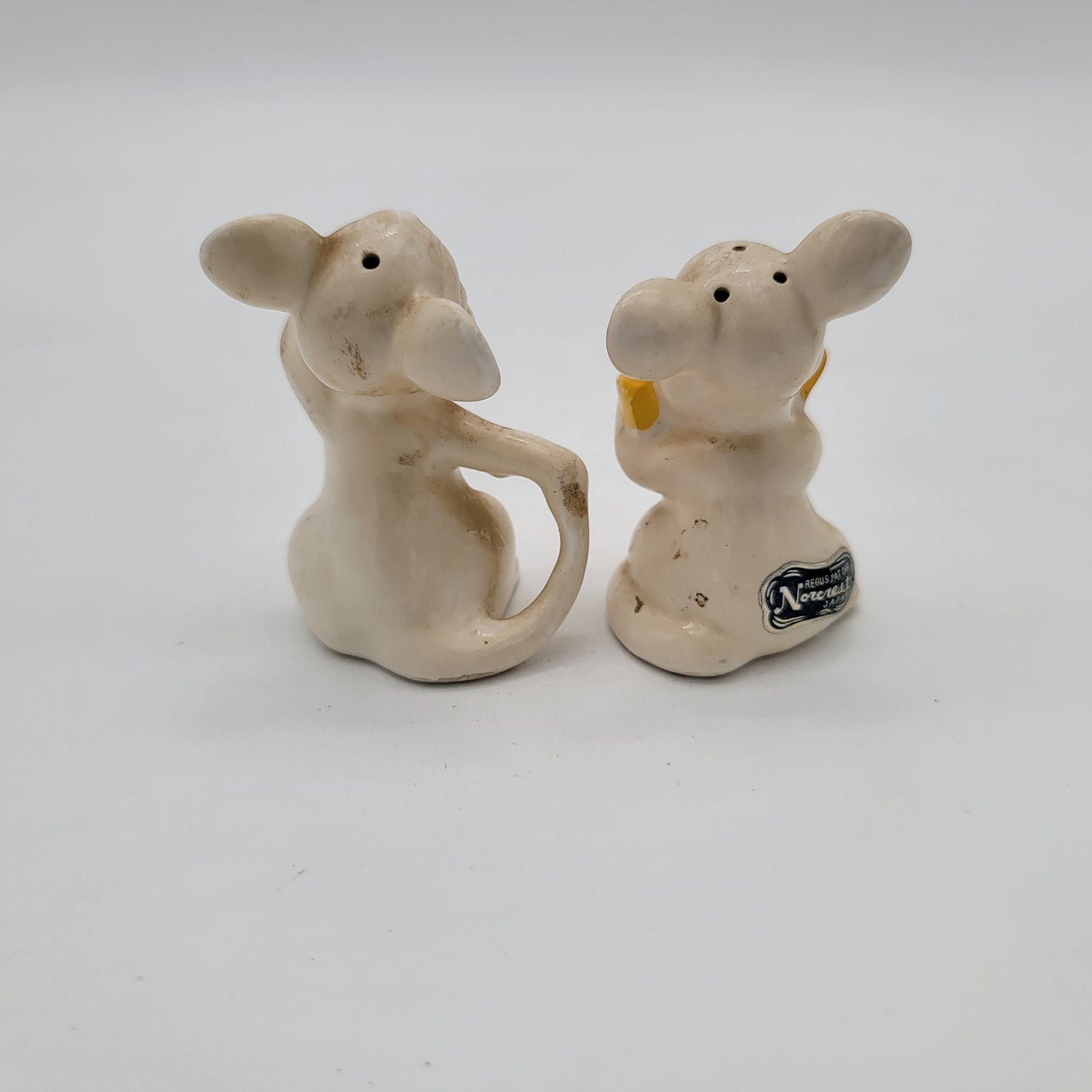 Vintage Norcrest Mouse Salt and Pepper Shakers