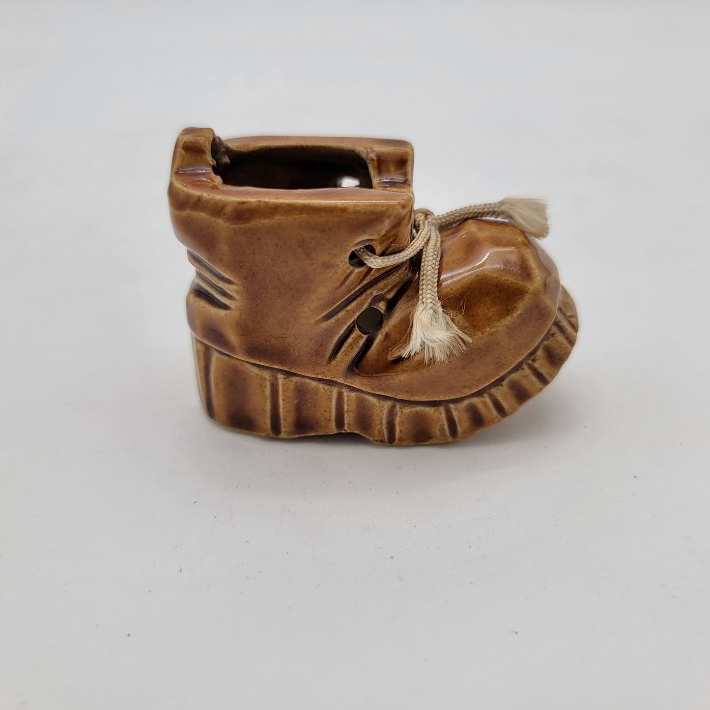 Vintage Shoe Match / Toothpick Holder