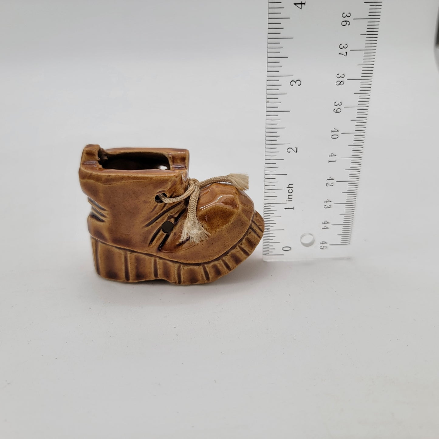 Vintage Shoe Match / Toothpick Holder