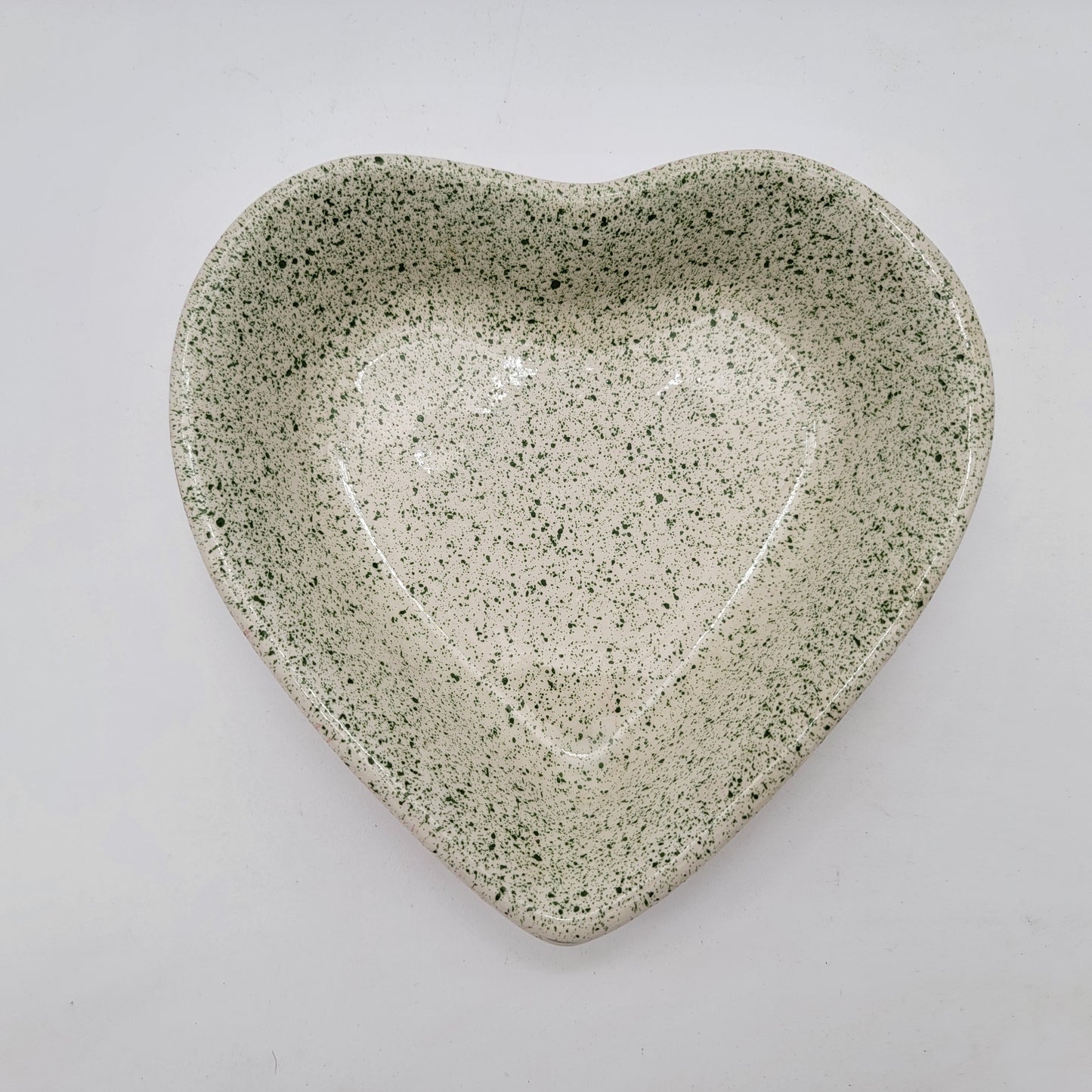 Portugual Pottery Heart Dish