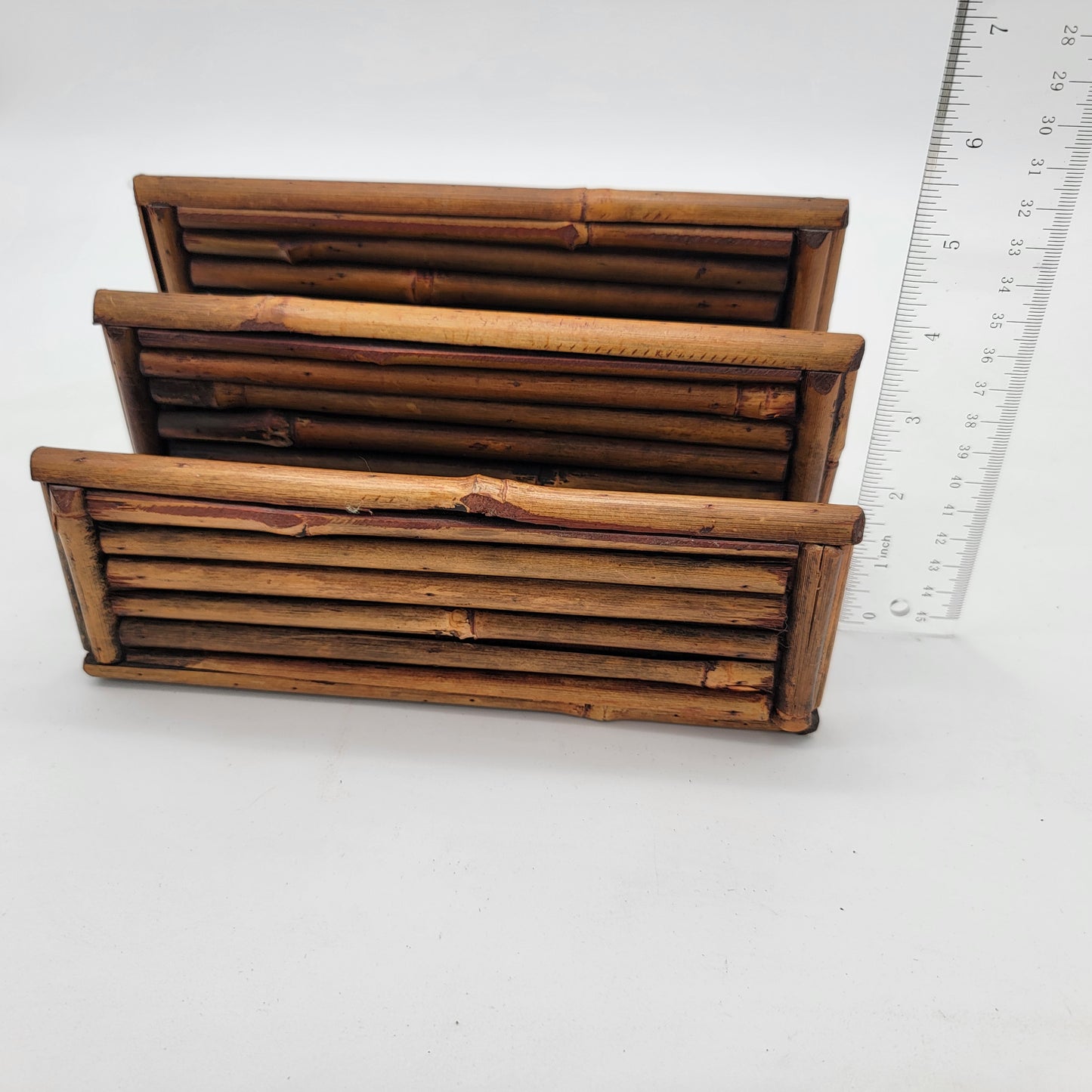 Bamboo Desk Organizer