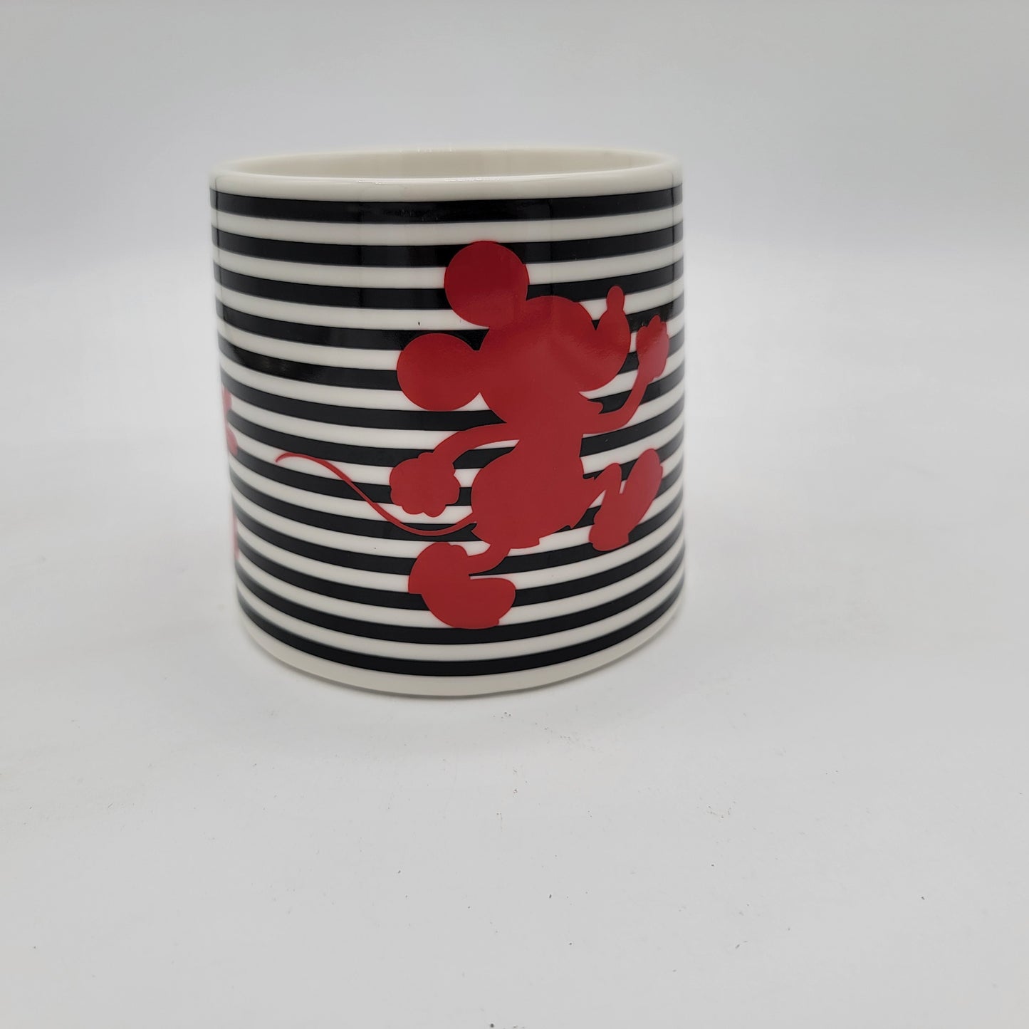 Oversized Red Mickey Mouse Silhouette Mug