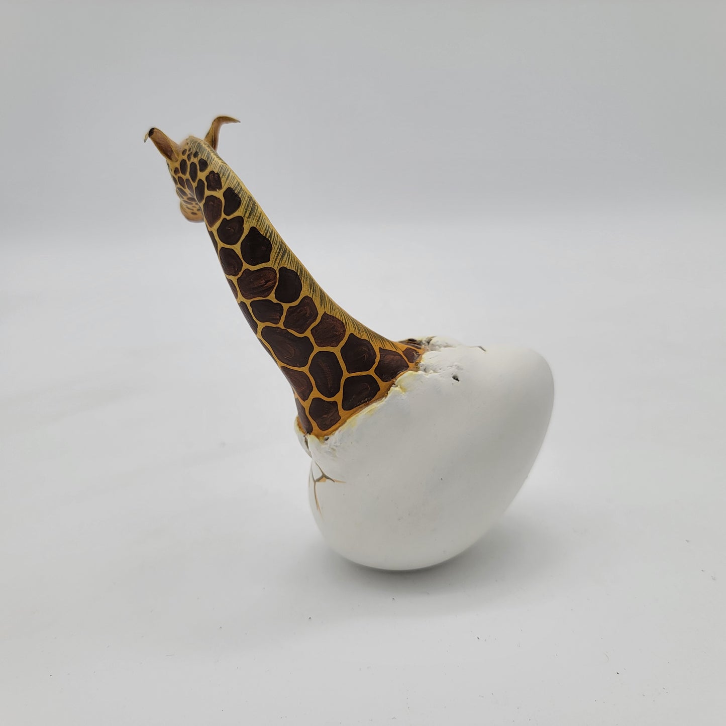 Artist Signed Giraffe Hatching from Egg