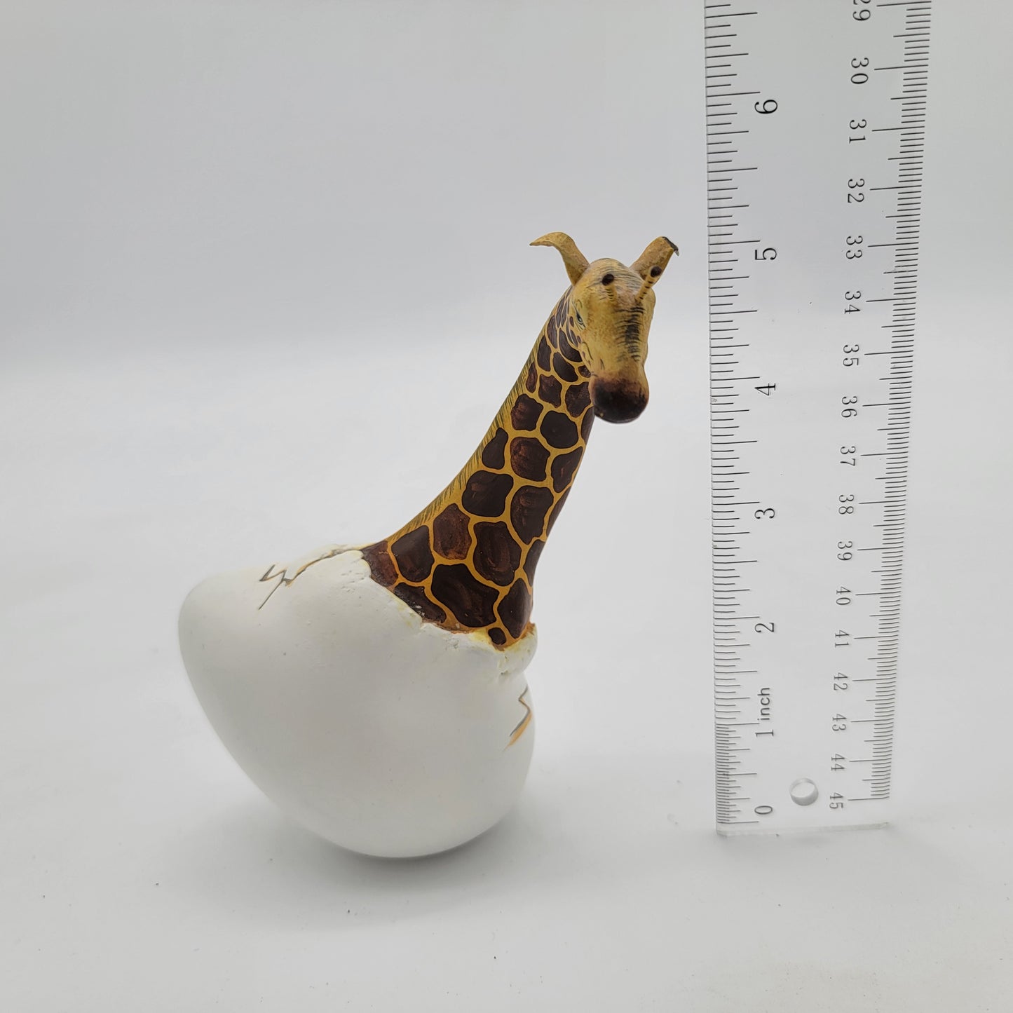 Artist Signed Giraffe Hatching from Egg