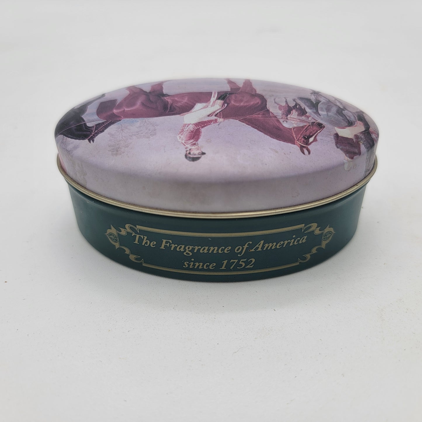 Caswell Massey jockey Club Soap Tin