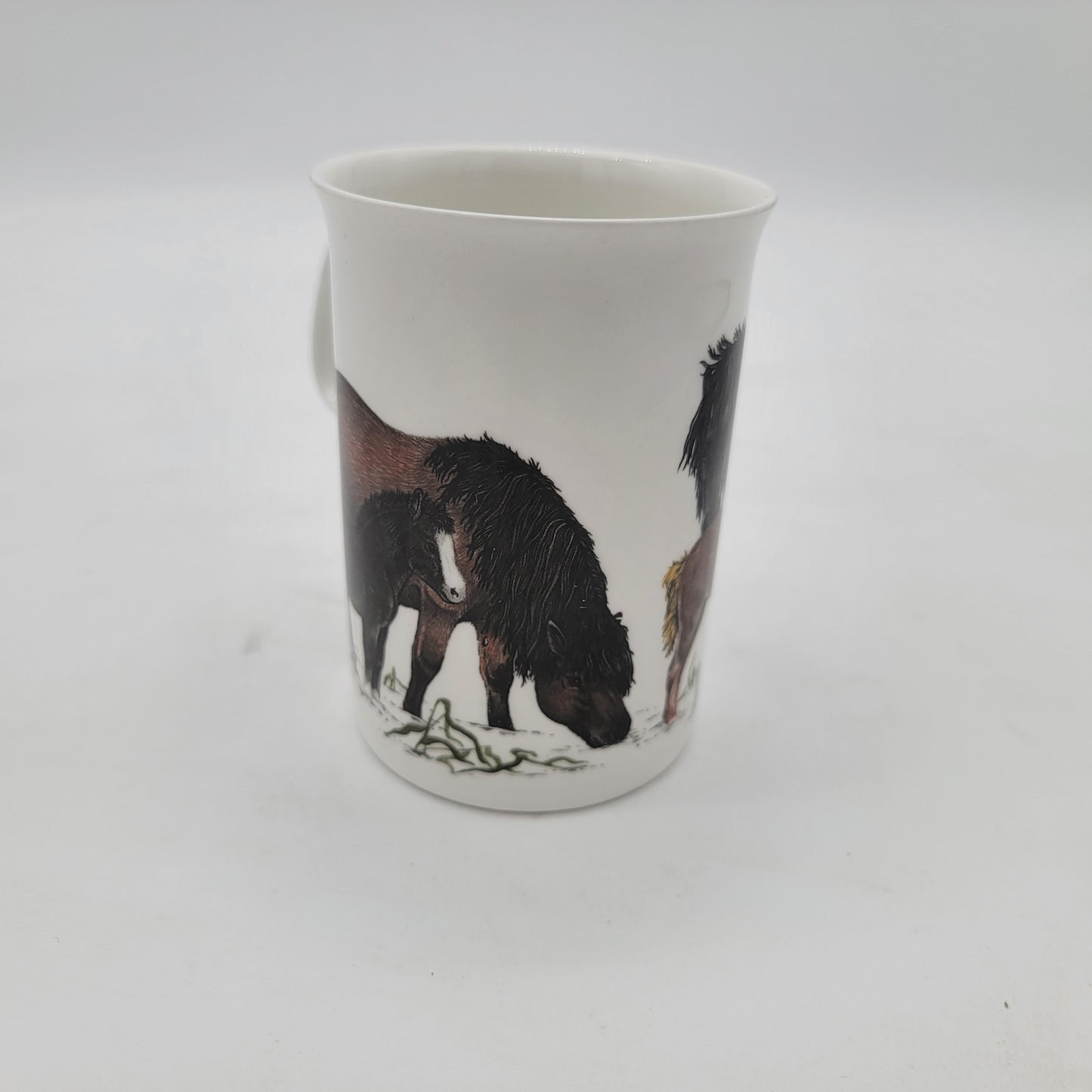 Roy Kirkham Shire Horses Mug Nursing Foal