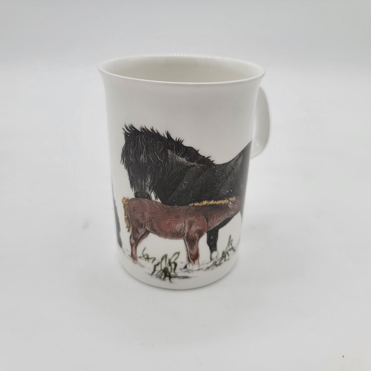 Roy Kirkham Shire Horses Mug Nursing Foal