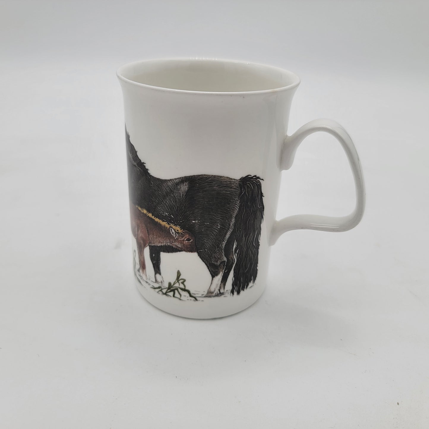 Roy Kirkham Shire Horses Mug Nursing Foal