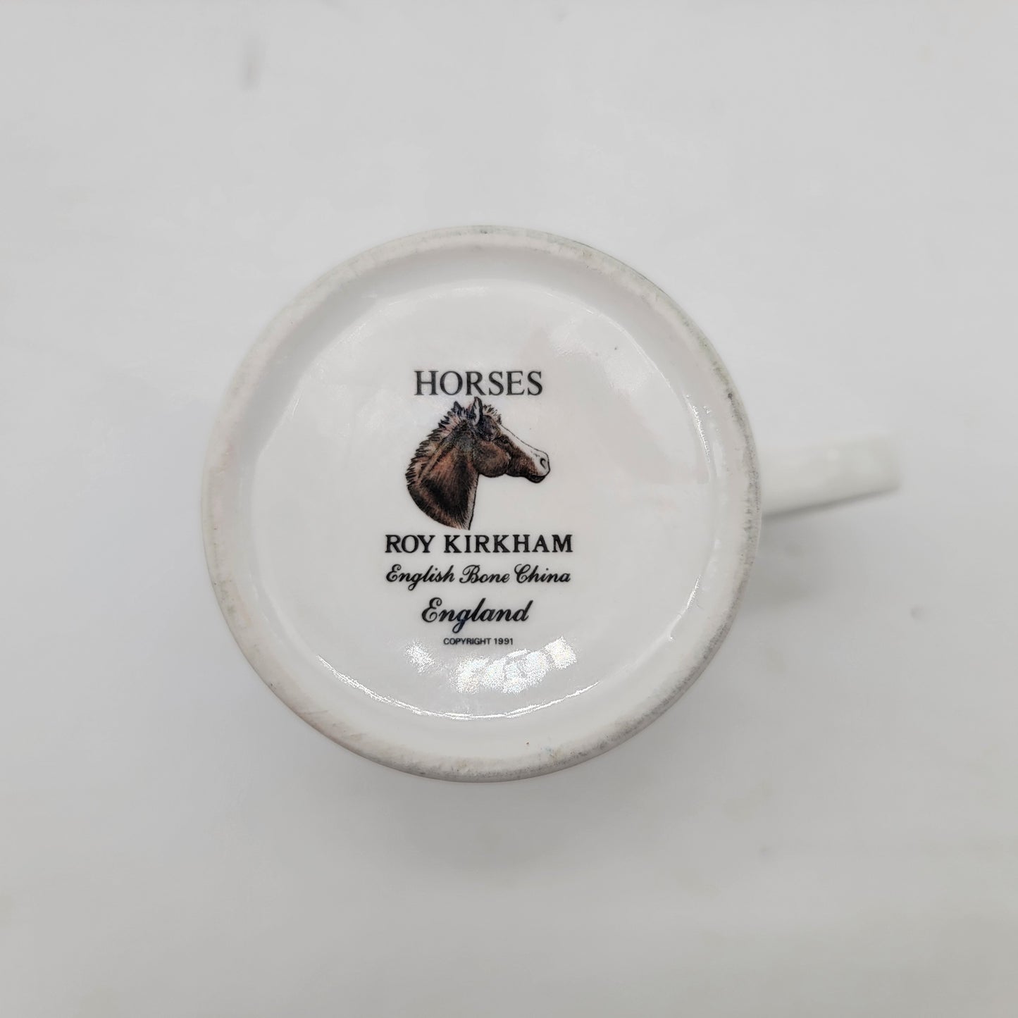 Roy Kirkham Shire Horses Mug Nursing Foal