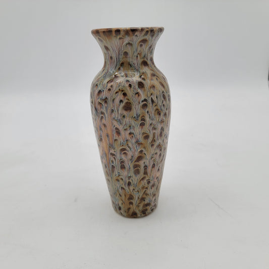 Brown Textured Pottery Vase