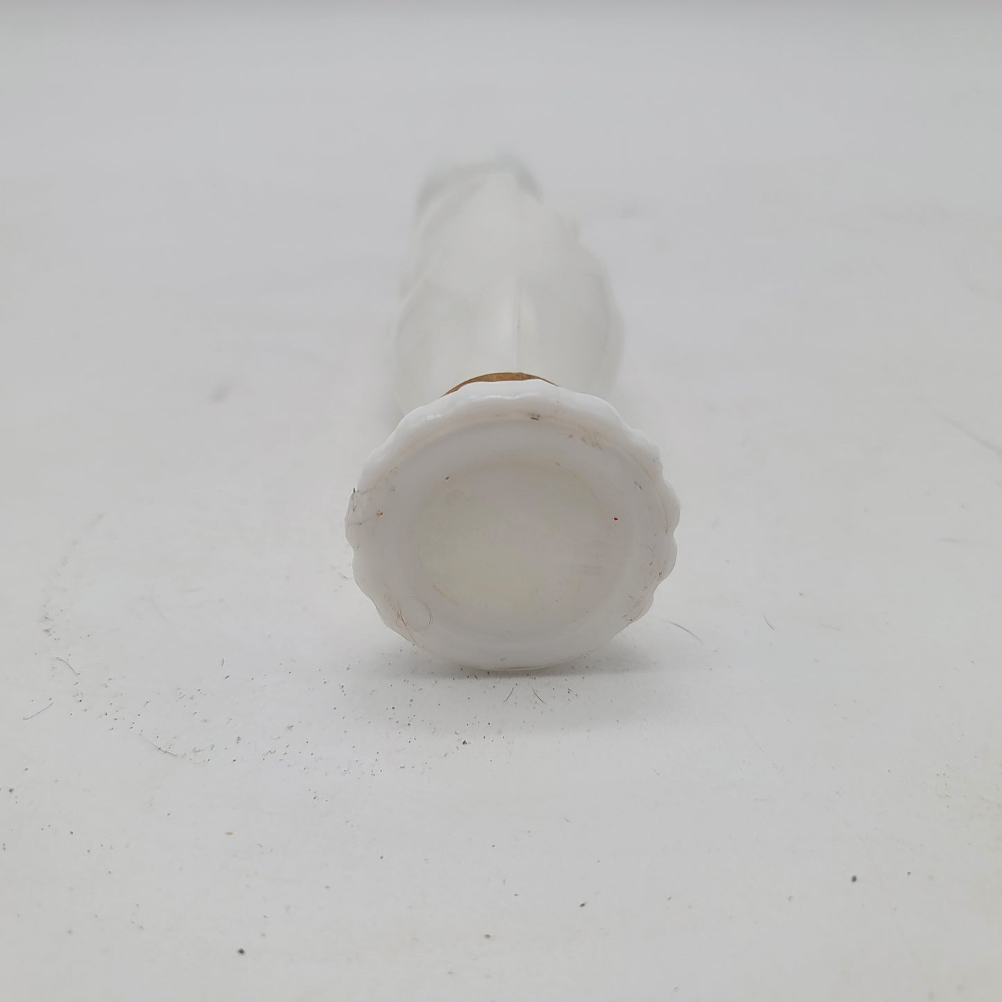 Avon Milk Glass Hand Perfume Bottle